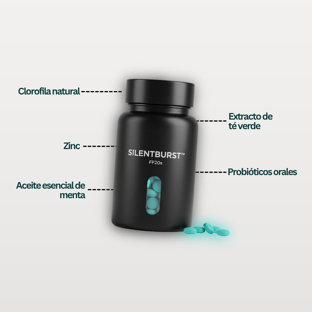 SILENTBURST™ 60 Píldoras AntiHalitosis